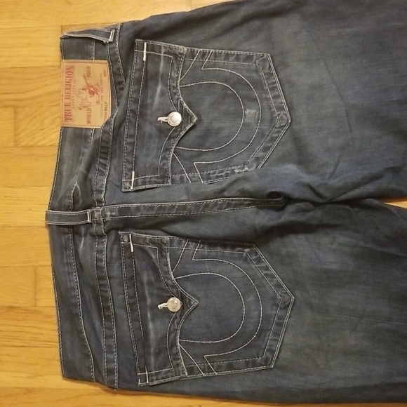 True Religion Brand Jeans 34 x 32 Relaxed Fit - Picture 7 of 9